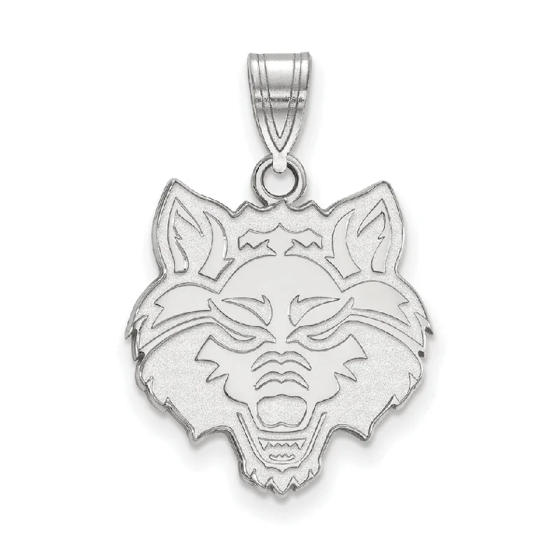 Exclusive Jewelry Bundles At Discounted Prices 10k White Gold Arkansas State Large Mascot Pendant Exclusive Jewelry Bundles At Discounted Prices 10k White Gold Arkansas State Large Mascot Pendant