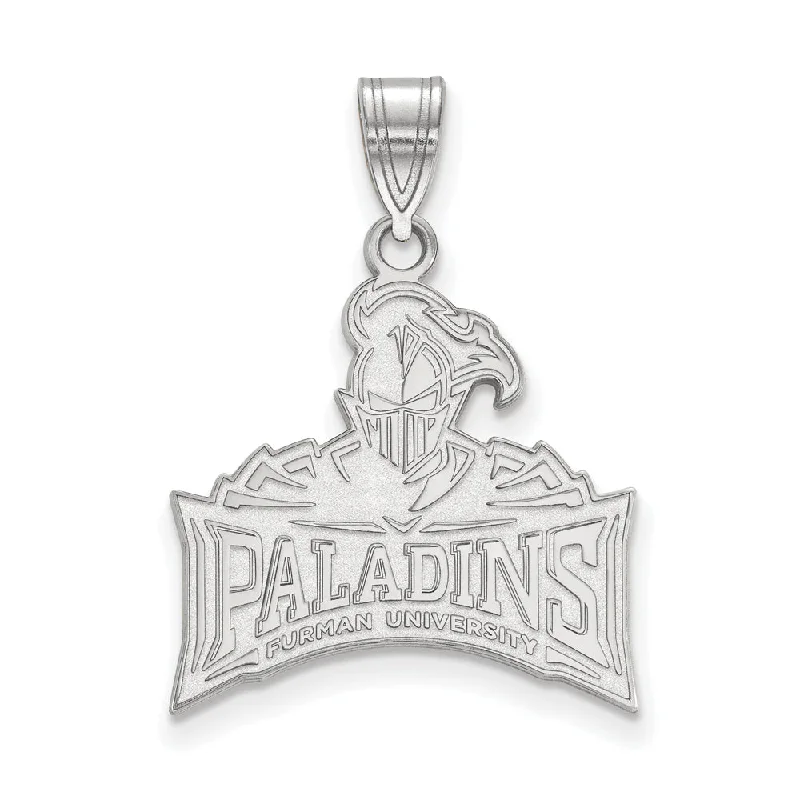 Handcrafted Beauty At Affordable Prices 10k White Gold Furman U Large Pendant