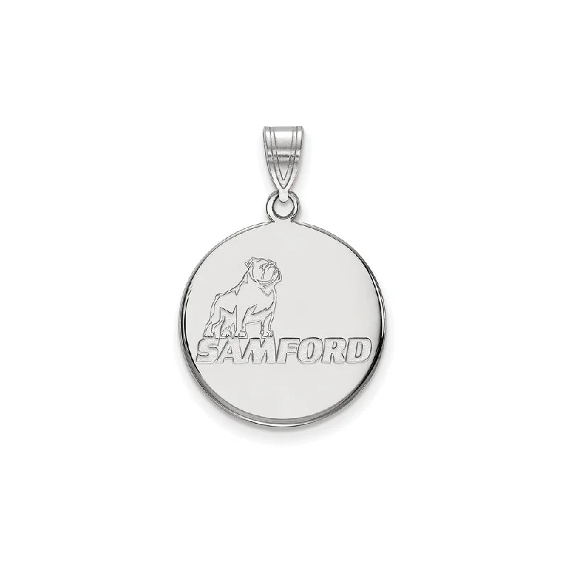 Limited-Stock Jewelry Clearance – Grab Your Favorites Now 10k White Gold Samford U. Large Mascot Logo Pendant Limited-Stock Jewelry Clearance – Grab Your Favorites Now 10k White Gold Samford U. Large Mascot Logo Pendant