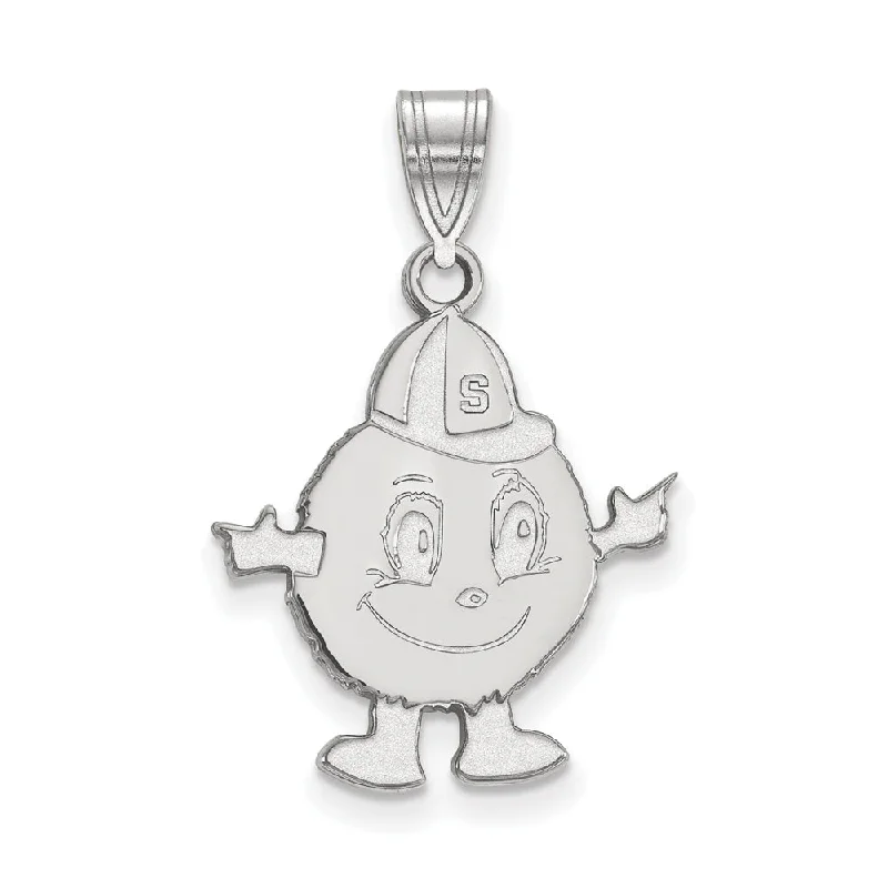 Don't Miss Out On Jaw-Dropping Jewelry Discounts 10k White Gold Syracuse U. Large Mascot Pendant Don't Miss Out On Jaw-Dropping Jewelry Discounts 10k White Gold Syracuse U. Large Mascot Pendant