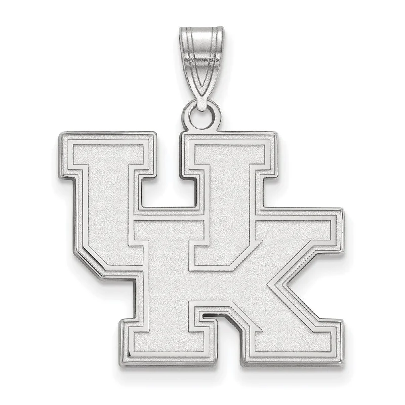 Sparkle More For Less – Jewelry Sale Happening Now 10k White Gold U. of Kentucky Large 'UK' Pendant Sparkle More For Less – Jewelry Sale Happening Now 10k White Gold U. of Kentucky Large 'UK' Pendant