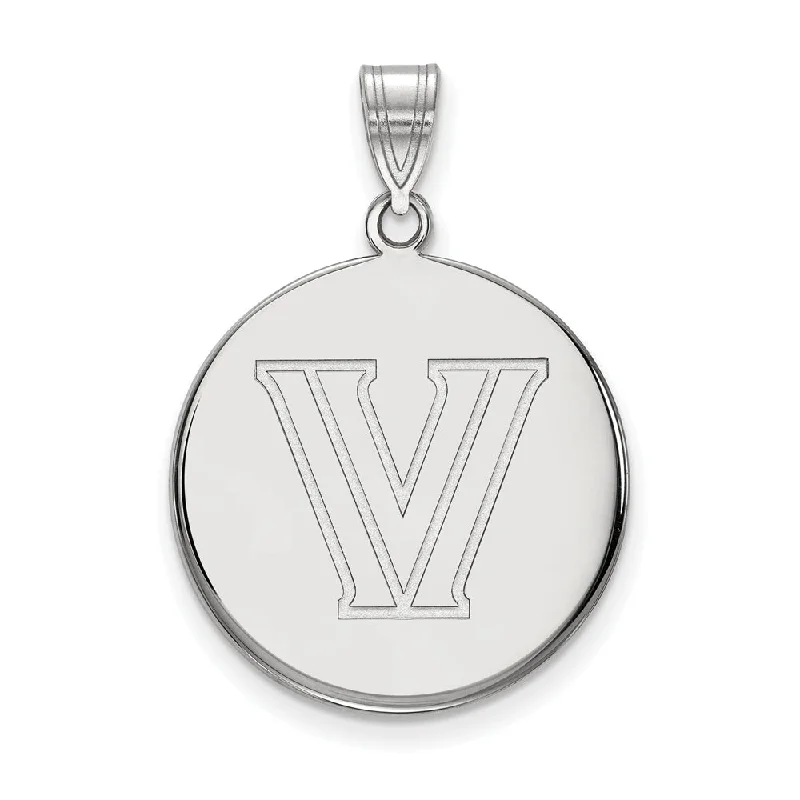 The Perfect Accessory For Less – Jewelry Sale Live 10k White Gold Villanova U. Large Logo Disc Pendant The Perfect Accessory For Less – Jewelry Sale Live 10k White Gold Villanova U. Large Logo Disc Pendant