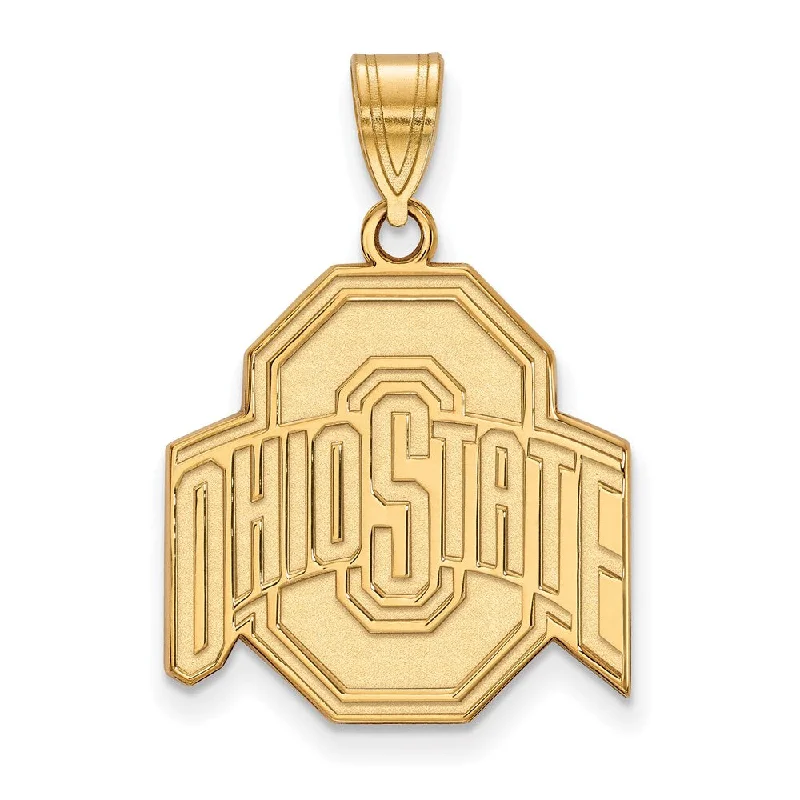 Bold And Beautiful Jewelry Now At Irresistible Prices 10k Yellow Gold Ohio State Large Logo Pendant