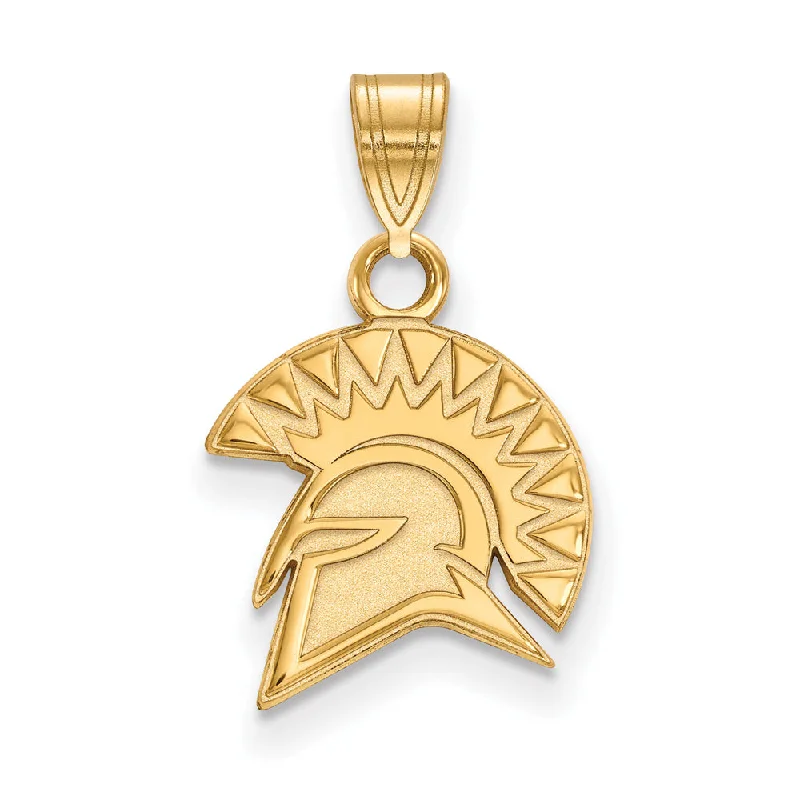 Affordable Luxury Jewelry For Every Occasion 10k Yellow Gold San Jose State Small Mascot Pendant Affordable Luxury Jewelry For Every Occasion 10k Yellow Gold San Jose State Small Mascot Pendant