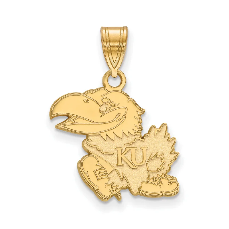 Fine Jewelry, Limited-Time Offers Available 10k Yellow Gold U. of Kansas Medium Mascot Pendant Fine Jewelry, Limited-Time Offers Available 10k Yellow Gold U. of Kansas Medium Mascot Pendant
