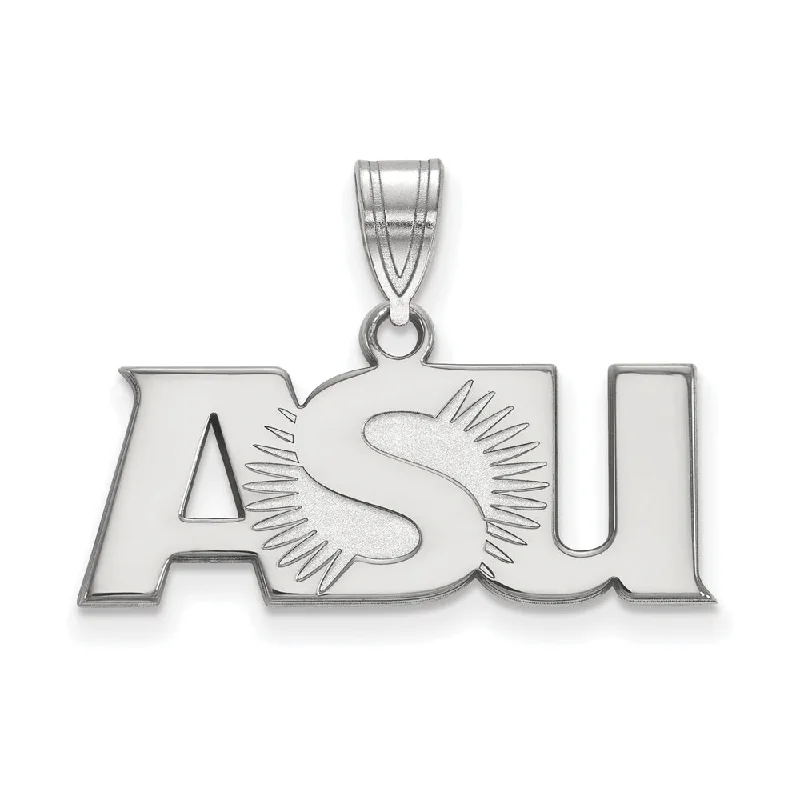 Exclusive Jewelry Sale – Grab Timeless Pieces Now Sterling Silver Arizona State Large 'ASU' Pendant
