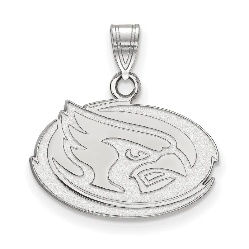 Waterproof Stainless Steel Jewelry For Lasting Beauty Sterling Silver Iowa State Small Oval Mascot Pendant