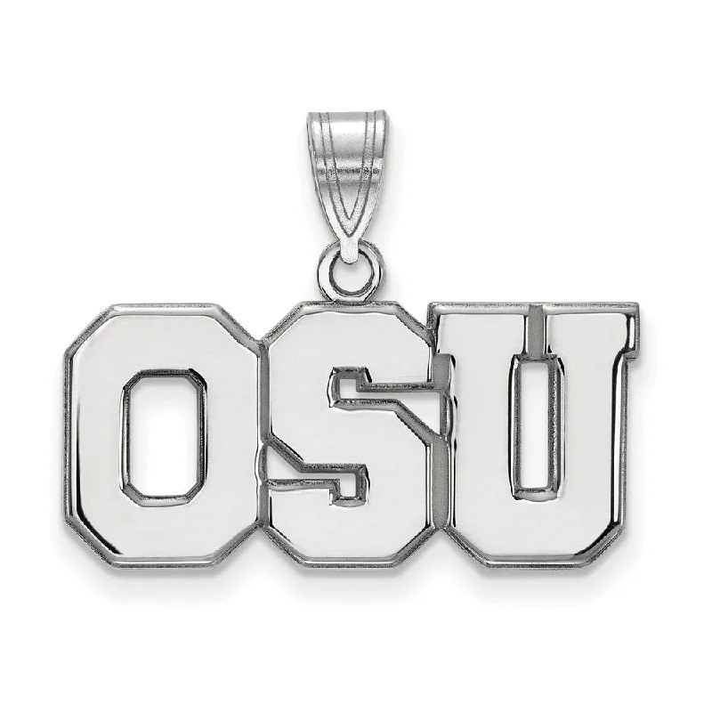 Timeless Jewelry Styles At Wallet-Friendly Prices Sterling Silver Ohio State Large Pendant