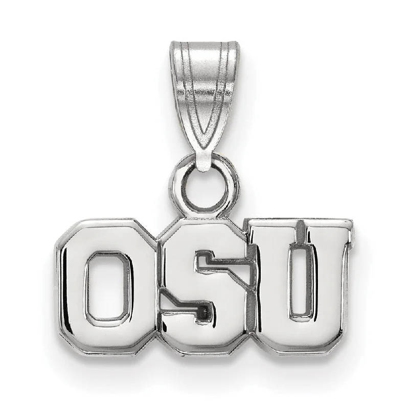 Get Your Favorite Jewelry At The Best Price Sterling Silver Ohio State Small Pendant Get Your Favorite Jewelry At The Best Price Sterling Silver Ohio State Small Pendant