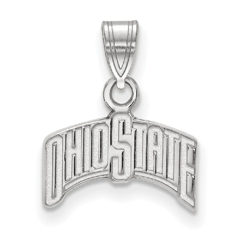 Seasonal Jewelry Deals – Elevate Your Style Sterling Silver Ohio State Small 'OHIO STATE' Pendant Seasonal Jewelry Deals – Elevate Your Style Sterling Silver Ohio State Small 'OHIO STATE' Pendant