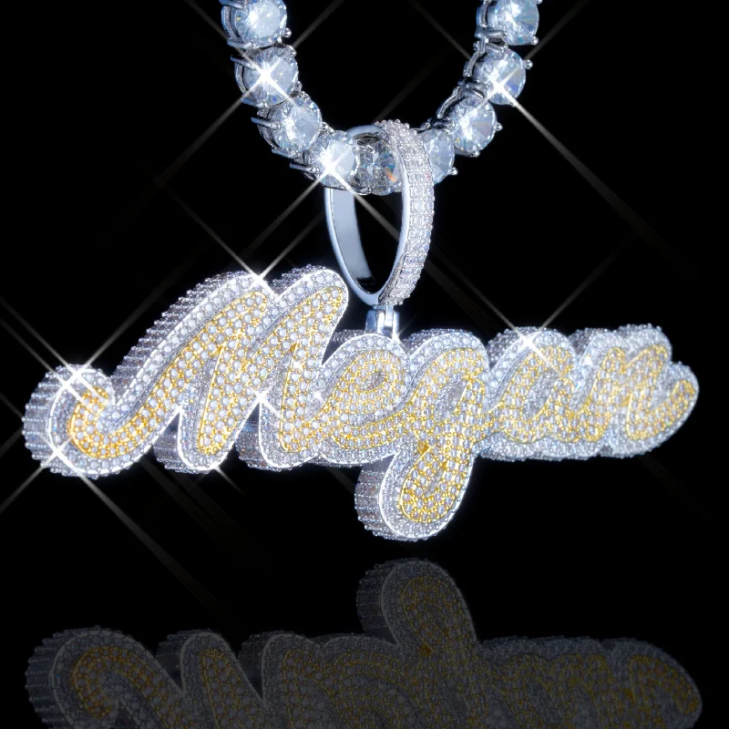 Buy More, Save More On Stunning Jewelry Designs Script Custom Letter Necklace